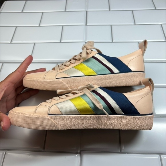 Diane von Furstenberg DVF Tess Leather Sneaker Trainer, EU38/US 8 - Picture 10 of 15